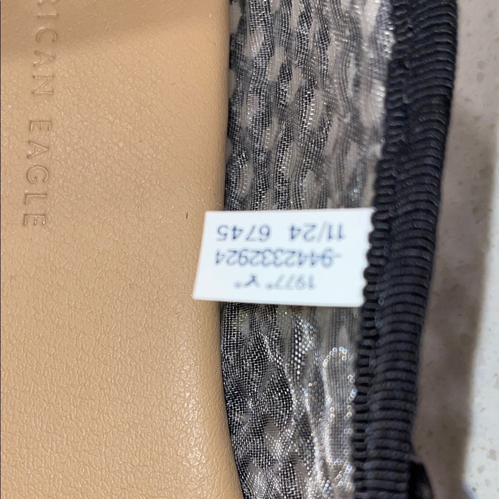American Eagle Black Mesh Women's Shoes - Picture 8 of 9